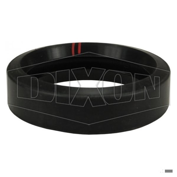 Grooved Fitting Gasket, 3 in Nominal, FKM-B, Domestic